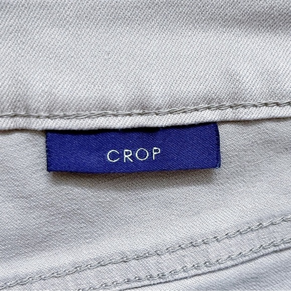 NYDJ Mid-Rise Crop Jeans Pants in Cream, Size 2 (28x20) - Picture 4 of 9